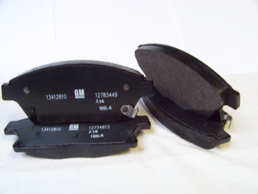 Preview: Opel Bremsbelagsatz vorne Nr. 1605178  und 13412810