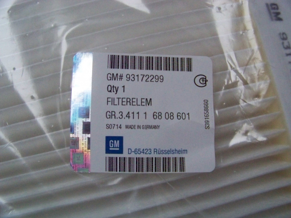 Innenraumbelüftungsfilter